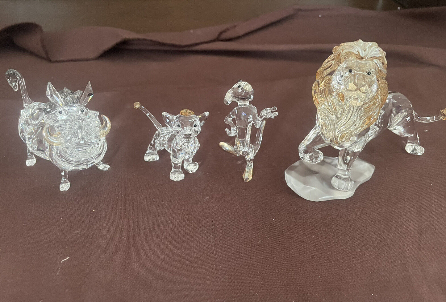 LION KING 2010 Set SERIES Mib Complete Simba, Timon, Pumba, Mufasa
