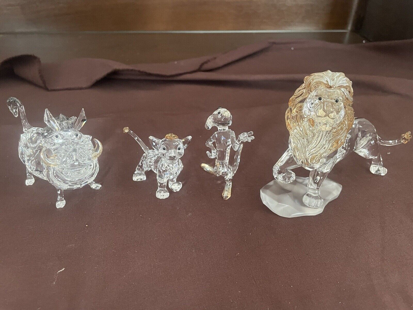 LION KING 2010 Set SERIES Mib Complete Simba, Timon, Pumba, Mufasa