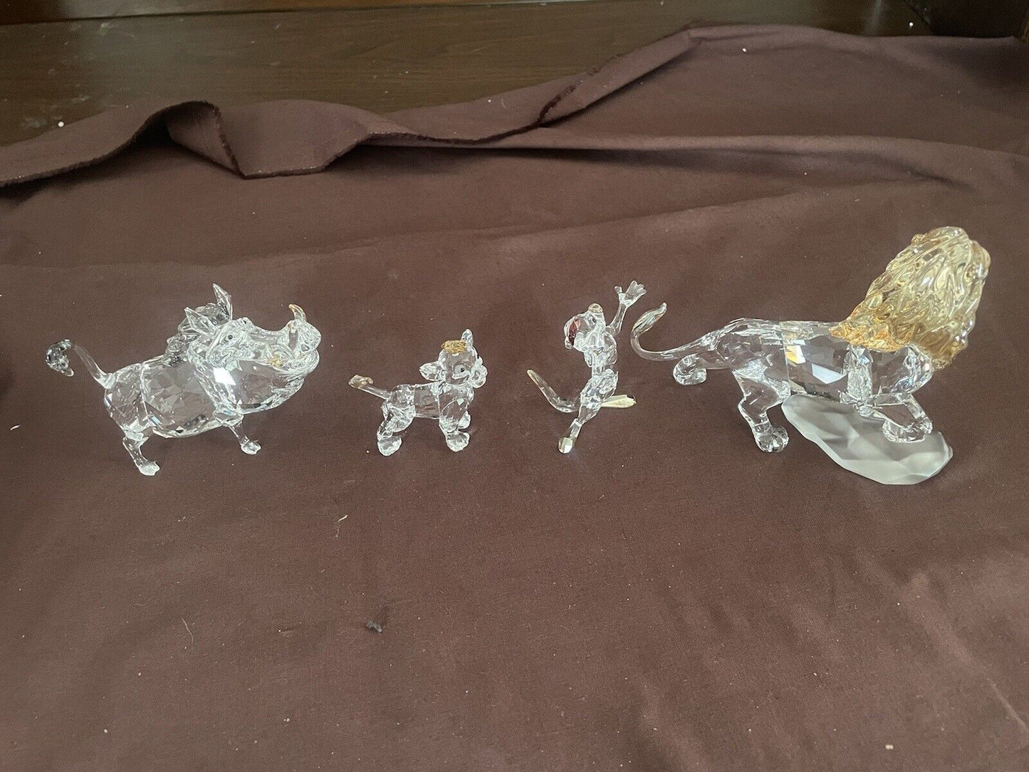 LION KING 2010 Set SERIES Mib Complete Simba, Timon, Pumba, Mufasa