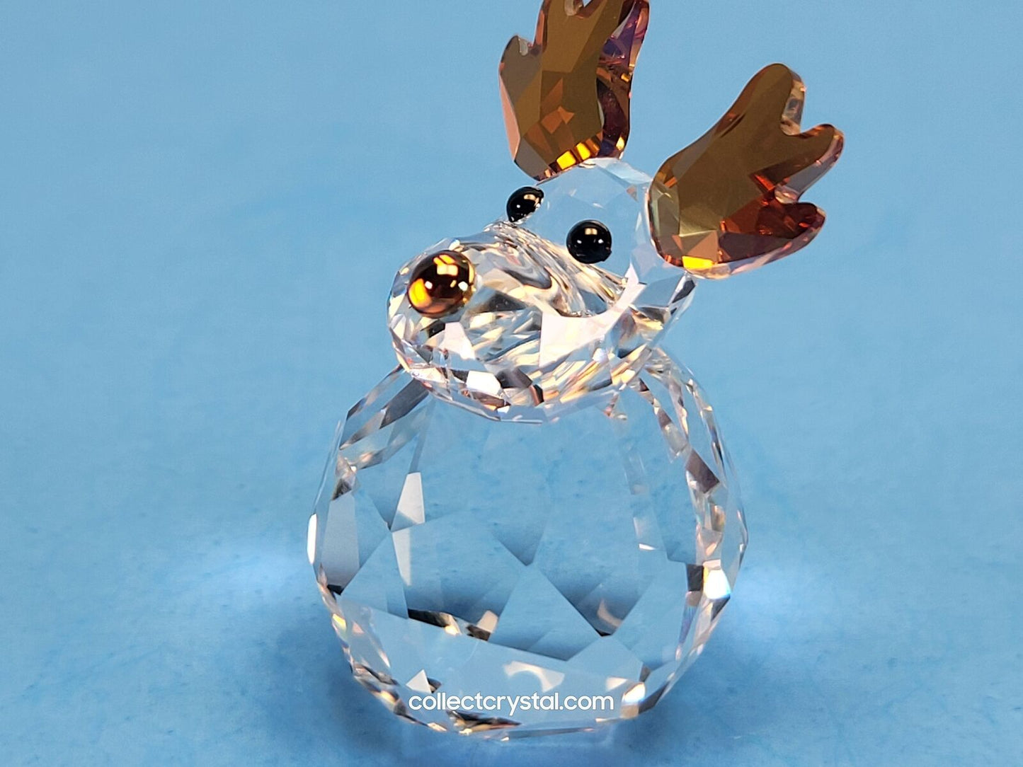 Rocking Reindeer Figurine 1096034 Mib Complete with Free Shipping
