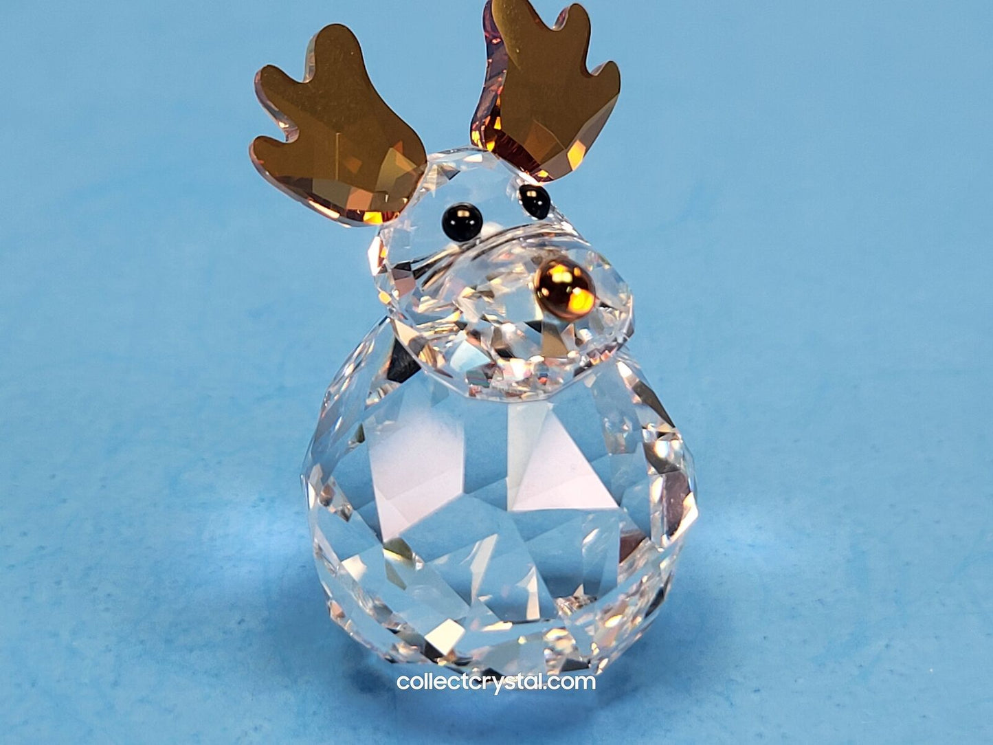 Rocking Reindeer Figurine 1096034 Mib Complete with Free Shipping