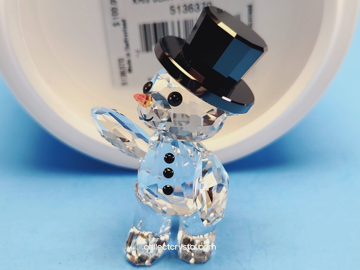 Kris Bear - Christmas wearing Black Top Hat 2015 ANNUAL EDITION