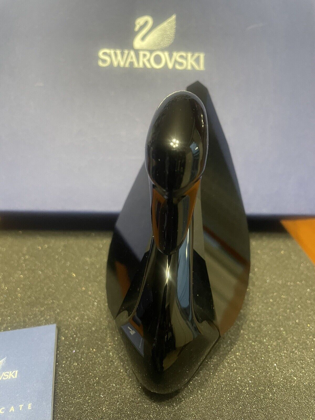 Jet Black Swan 2011 SOULMATES 1098643 Figurine Great Wedding Gift