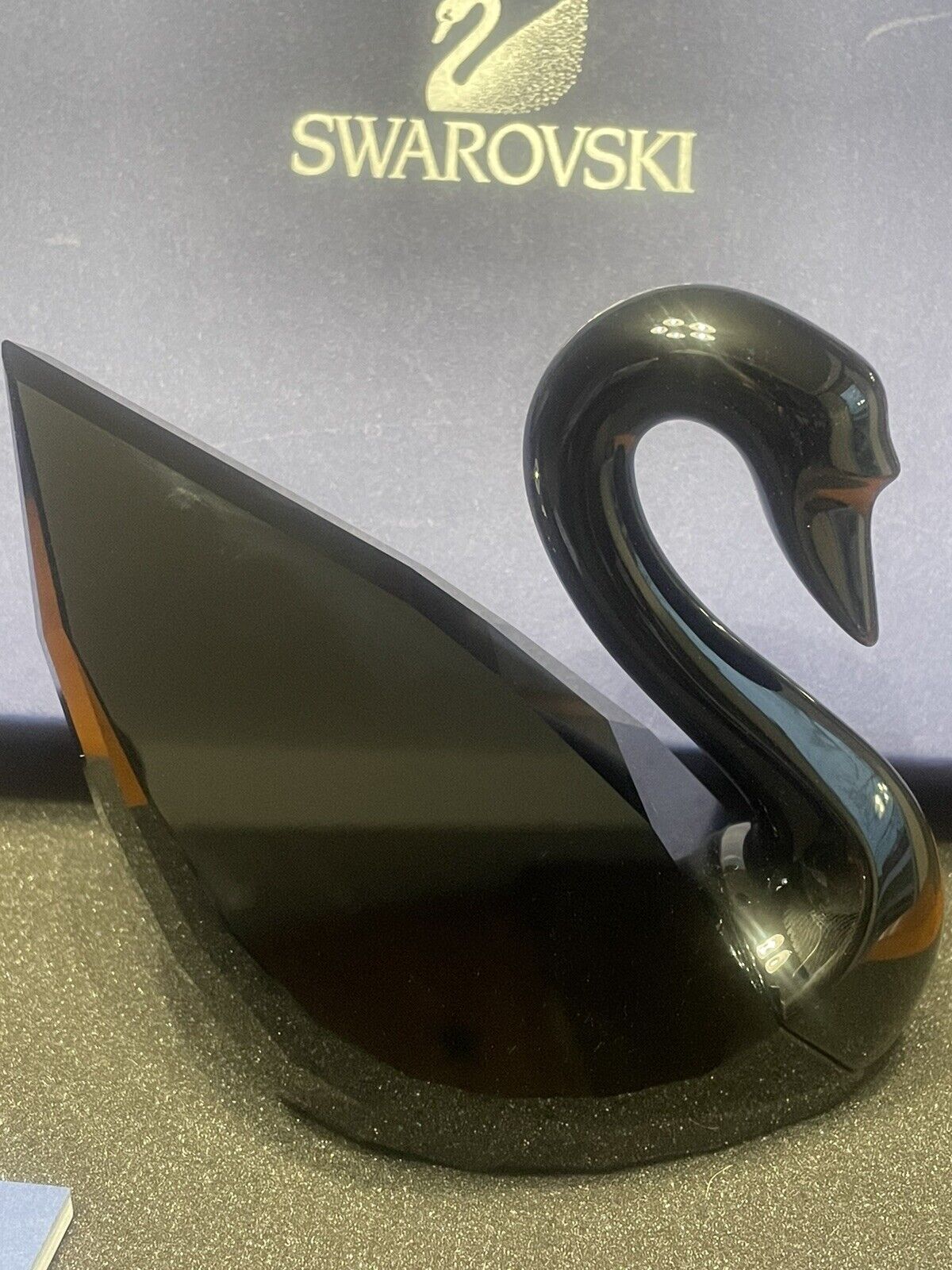 Jet Black Swan 2011 SOULMATES 1098643 Figurine Great Wedding Gift