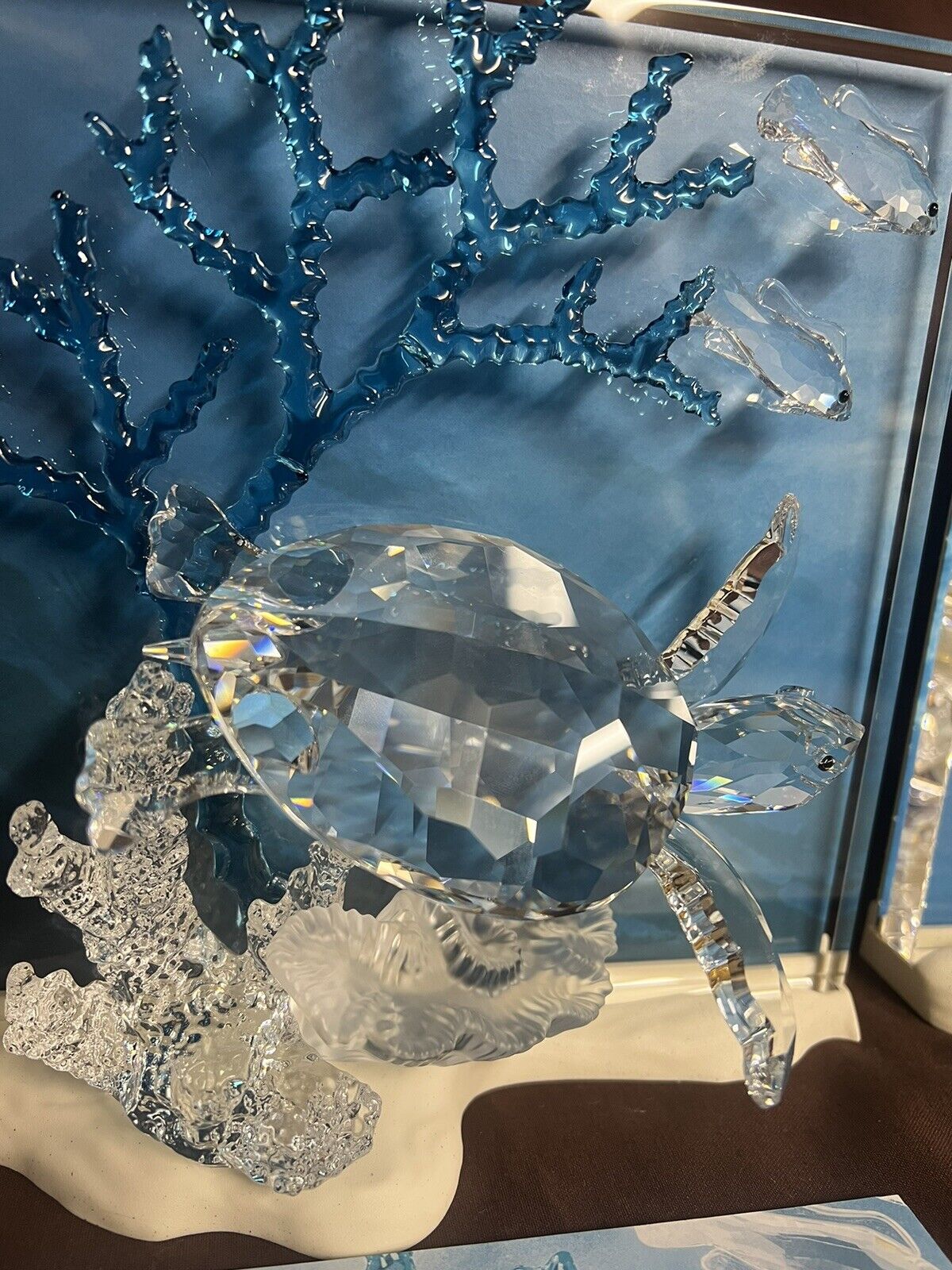 SWAROVSKI WONDERS of the SEA HARMONY, ETERNITY & COMMUNITY Figurine Set