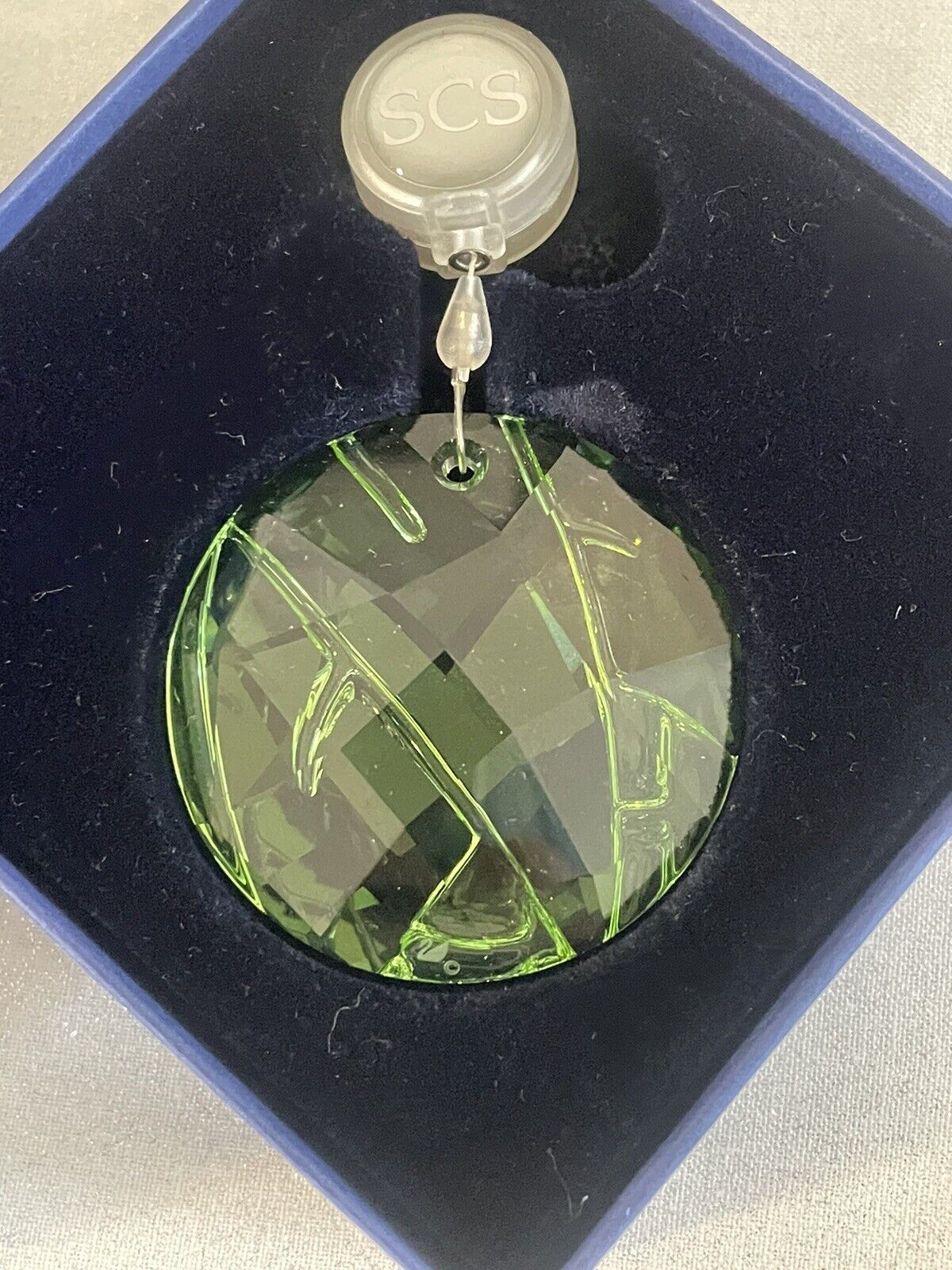 SCS BAMBOO GREEN 2008 MEMBER SUNCATCHER ORNAMENT 905542