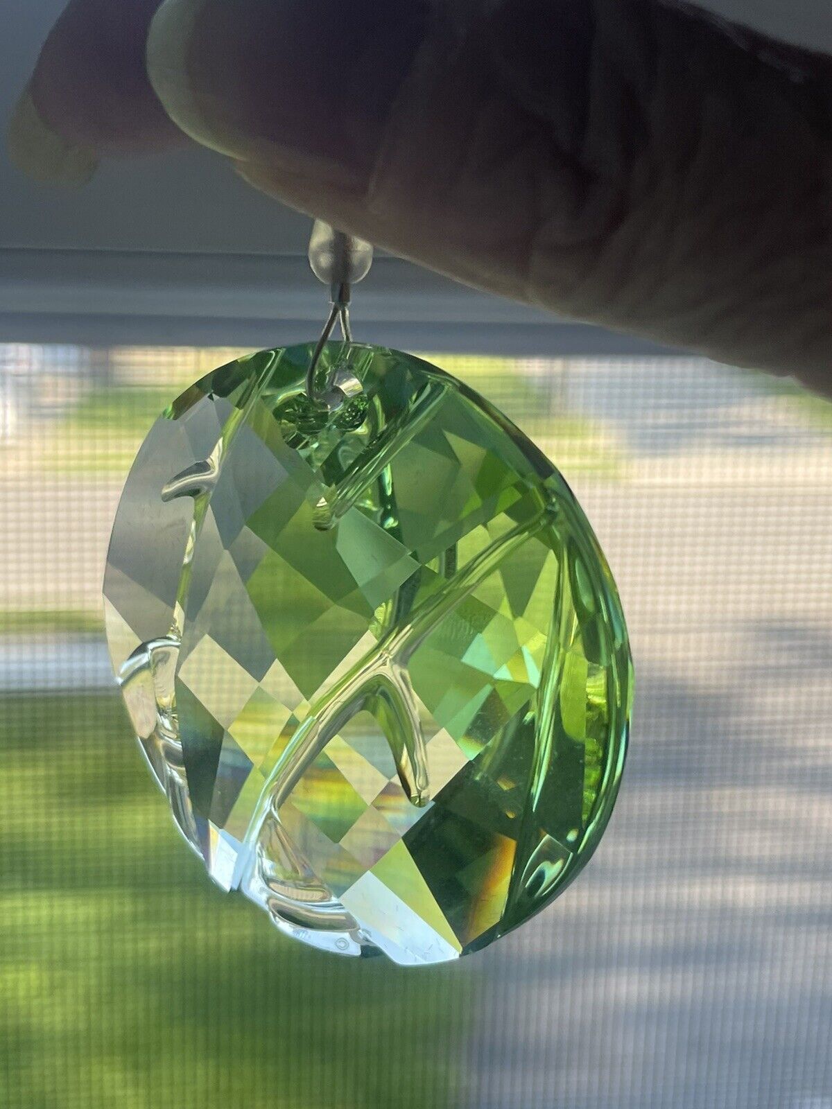 SCS BAMBOO GREEN 2008 MEMBER SUNCATCHER ORNAMENT 905542