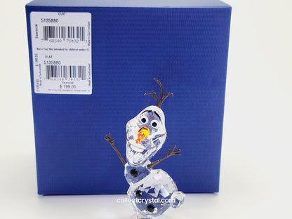 Disney Olaf Snowman Crystal Frozen Movie Figurine # 5135880