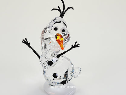 Disney Olaf Snowman Crystal Frozen Movie Figurine # 5135880
