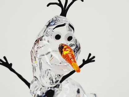 Disney Olaf Snowman Crystal Frozen Movie Figurine # 5135880