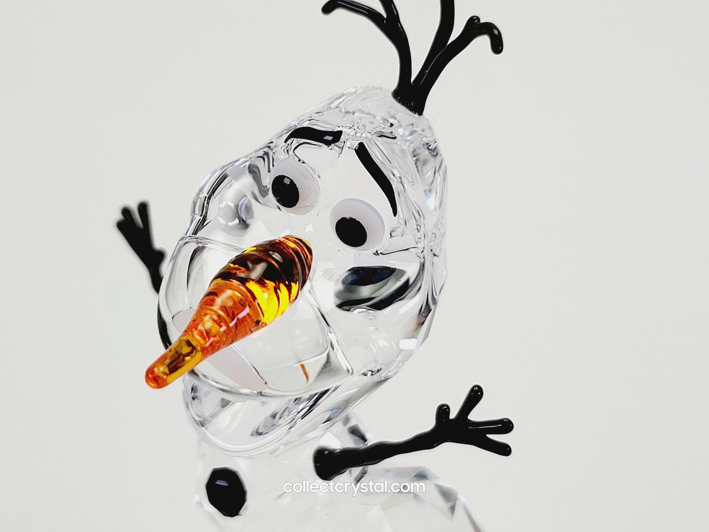 Disney Olaf Snowman Crystal Frozen Movie Figurine # 5135880