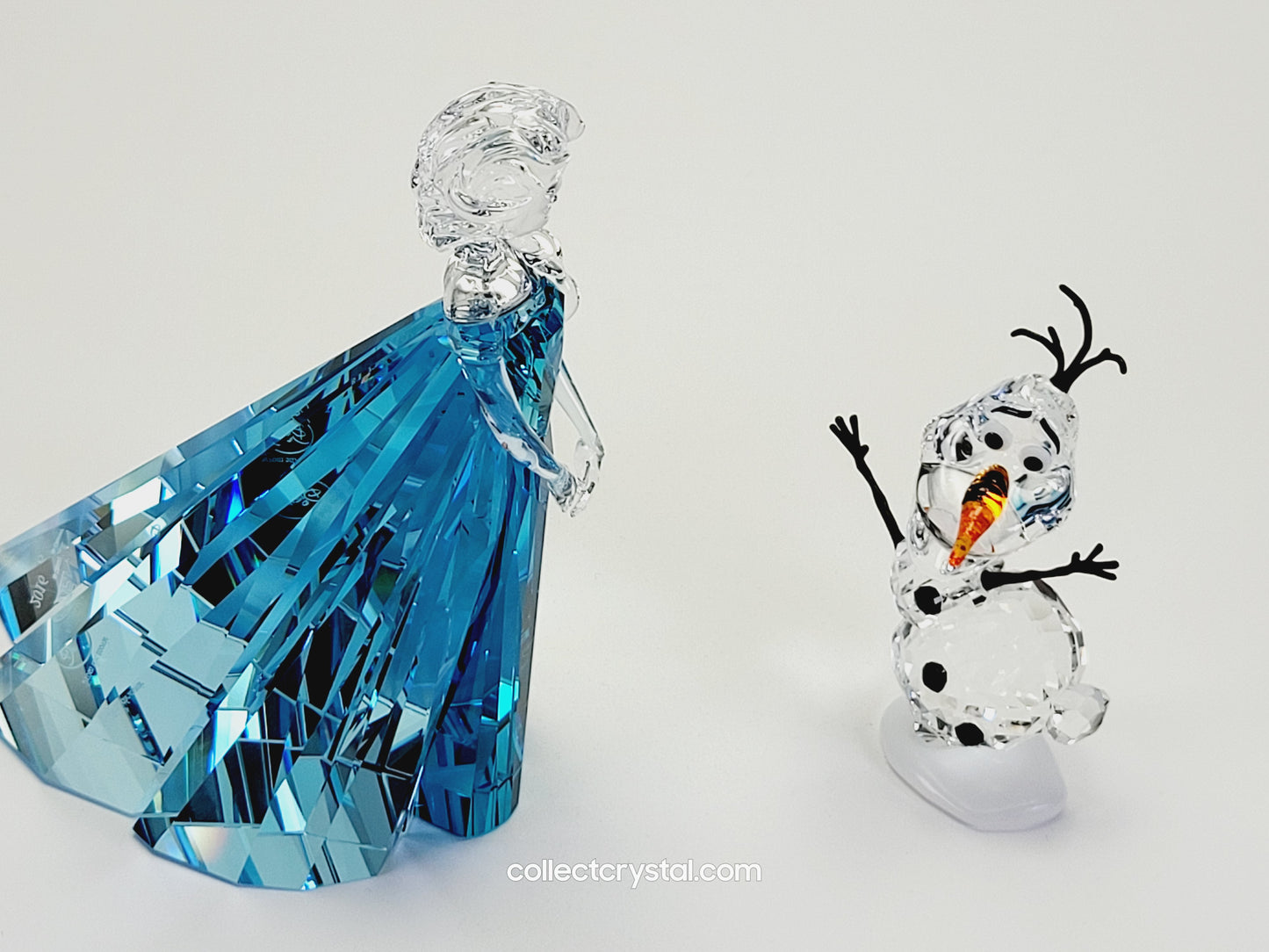 Disney Olaf Snowman Crystal Frozen Movie Figurine # 5135880