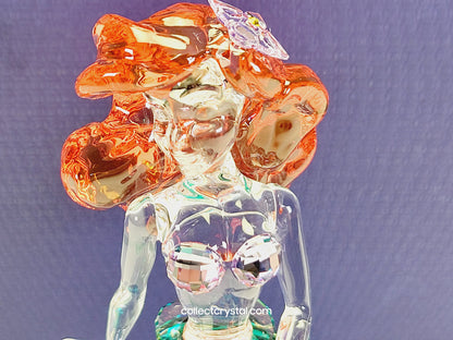 Disney The Little Mermaid Ariel Lmtd Ed 2021 Crystal Figurine #5552916
