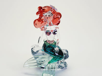 Disney The Little Mermaid Ariel Lmtd Ed 2021 Crystal Figurine #5552916