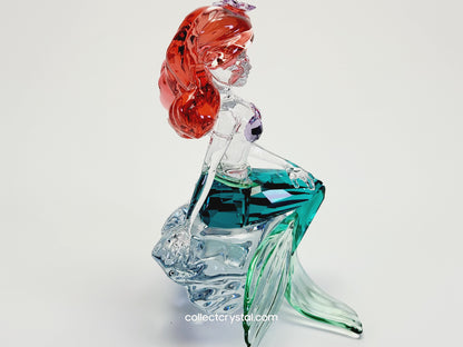 Disney The Little Mermaid Ariel Lmtd Ed 2021 Crystal Figurine #5552916