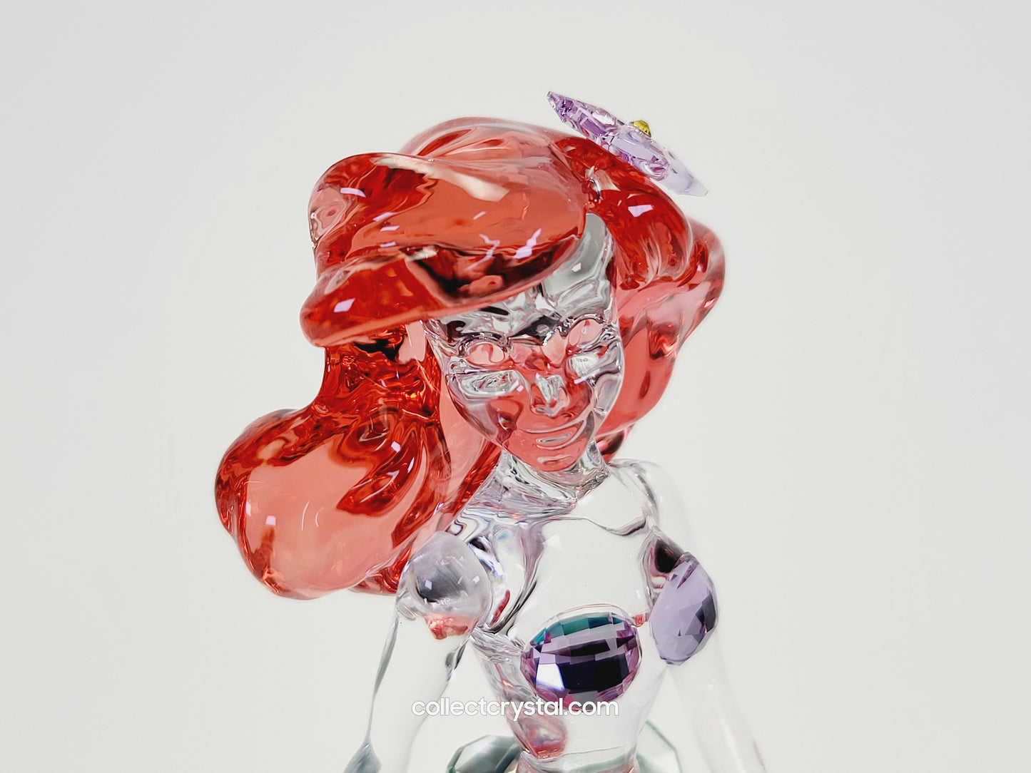 Disney The Little Mermaid Ariel Lmtd Ed 2021 Crystal Figurine #5552916