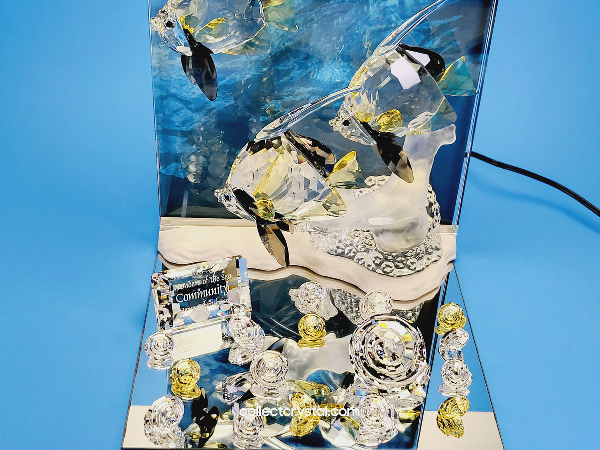 Swarovski Wonders Of The Sea SCS Community Colored Set w accessories # 854650