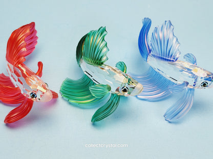 Siamese Beta Fighting Fish set of 3 - #236718, 261259, & 660941 mib