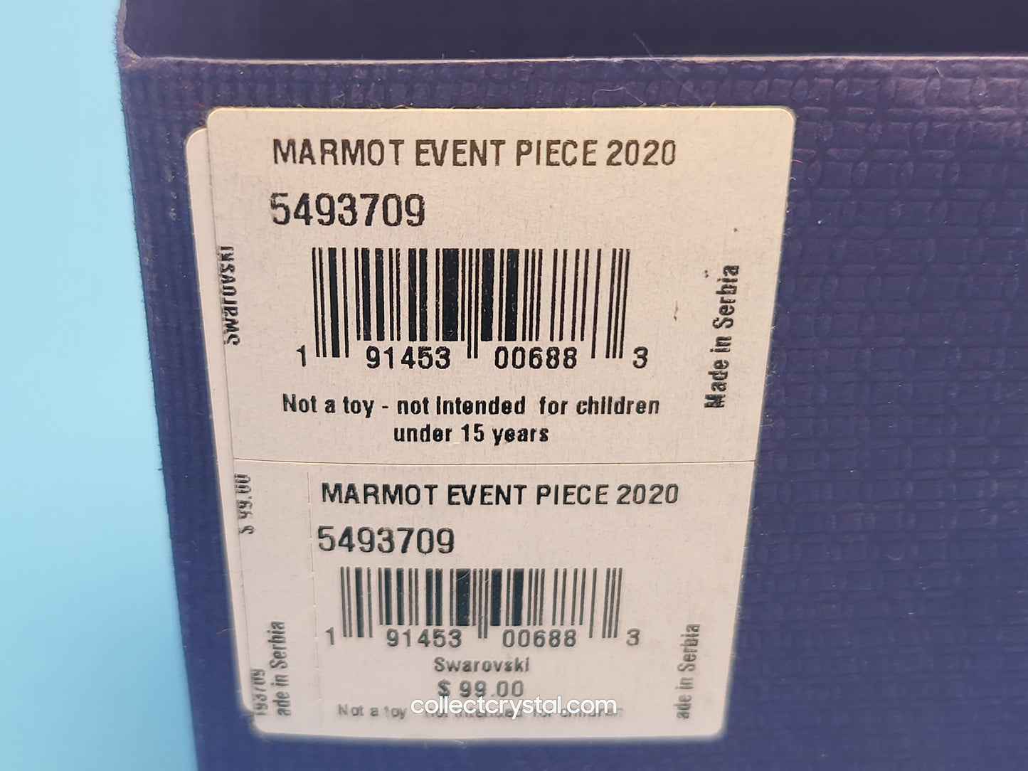 SCS 2020 Alps Marmot Event exclusive 5493709 mib complete w shipping