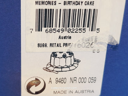 MEMORIES – BIRTHDAY CAKE GOLD 191602