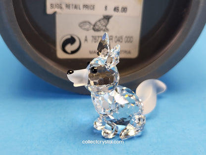 Crystal Mini sitting Fox W/ Frosted Tail # 014955 or 7677 045 000