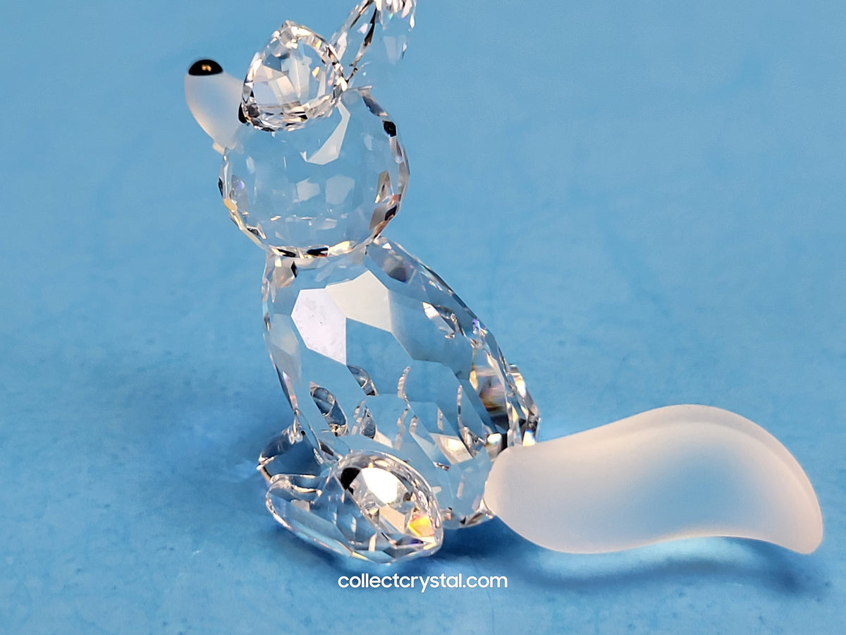 Crystal Mini sitting Fox W/ Frosted Tail # 014955 or 7677 045 000