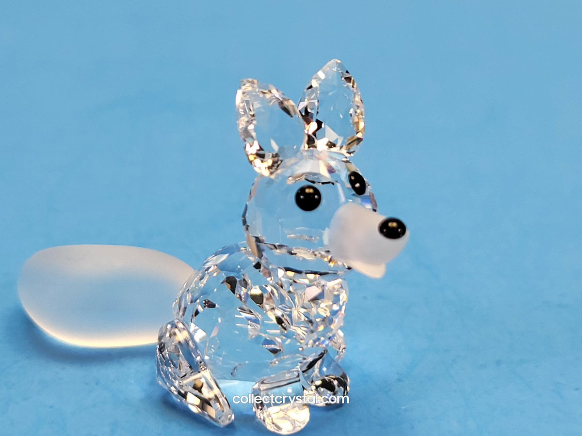 Crystal Mini sitting Fox W/ Frosted Tail # 014955 or 7677 045 000