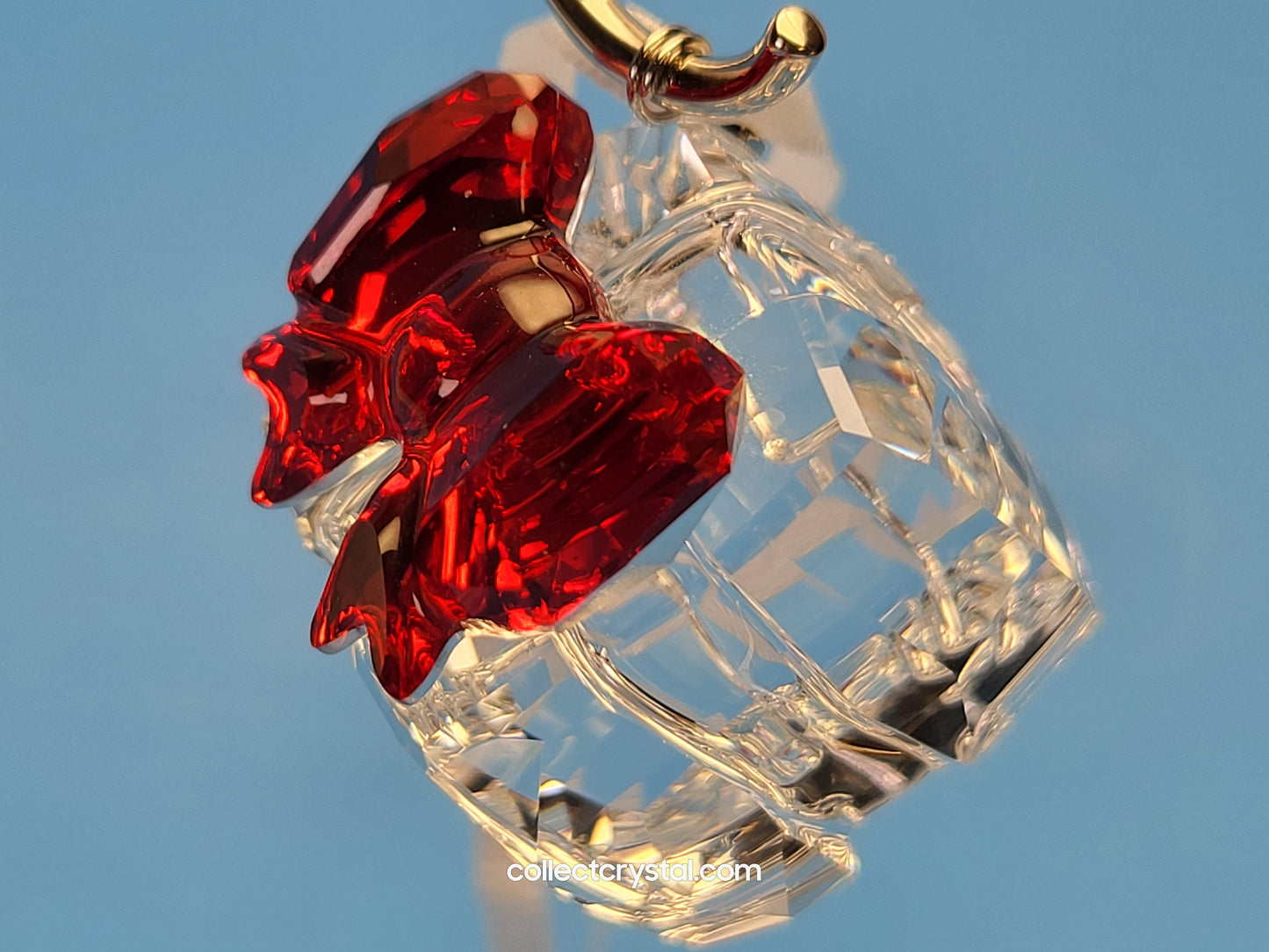 Christmas Gift Ornament w Red Bow # 5223258