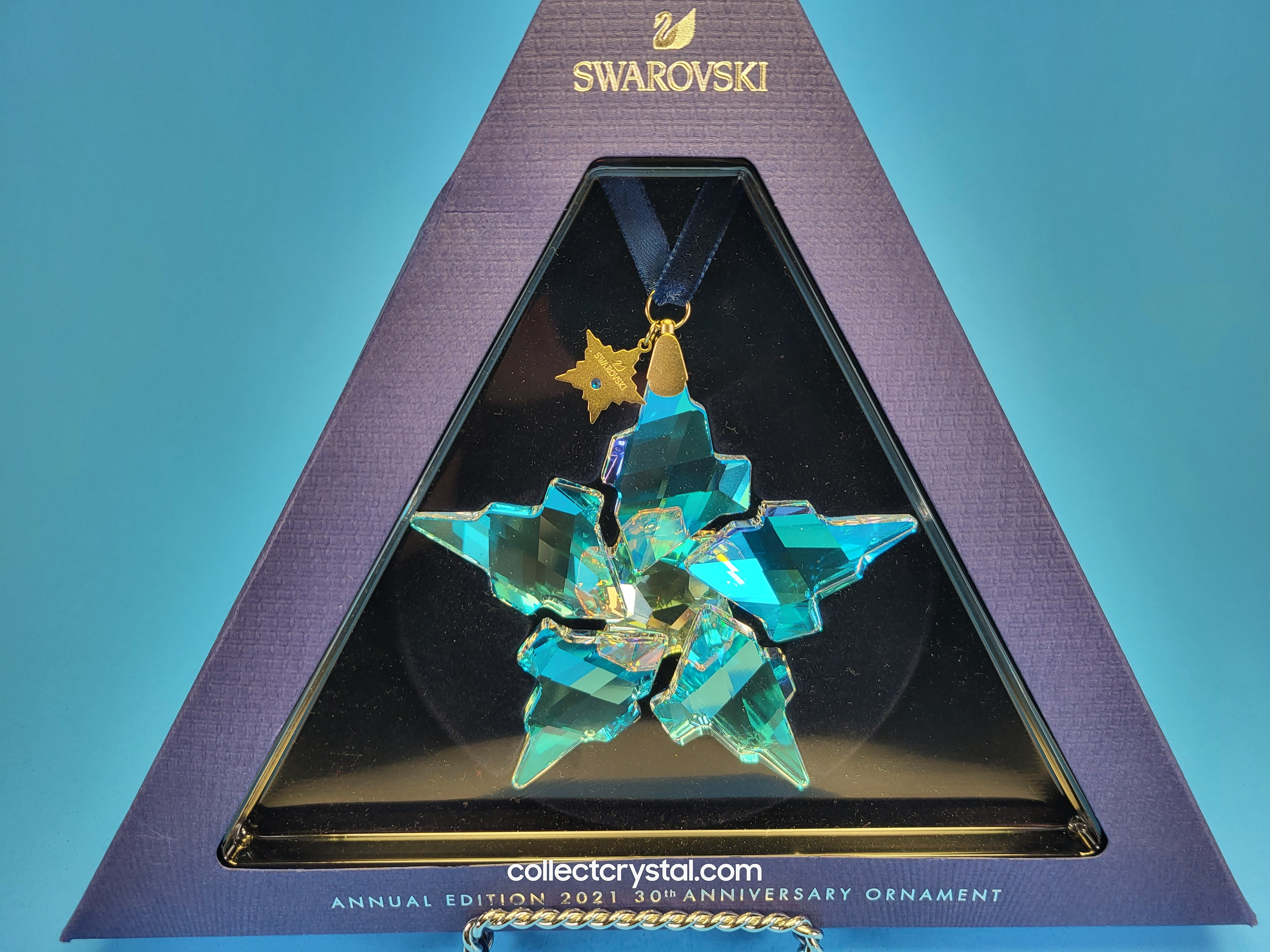 2021 CHRISTMAS ORNAMENT 30TH ANNIVERSARY 5596079 – Collect Crystal