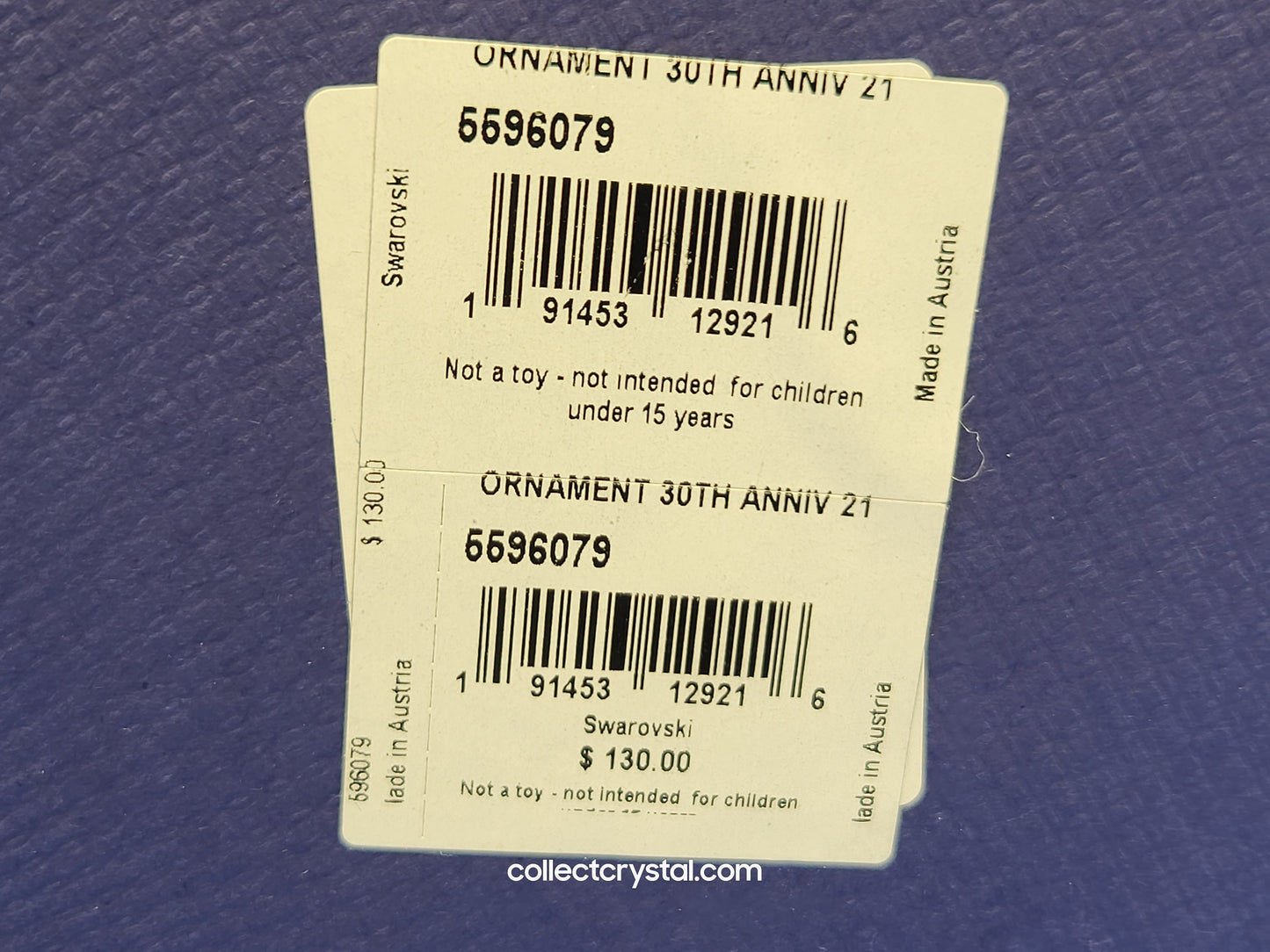 2021 CHRISTMAS ORNAMENT 30TH ANNIVERSARY 5596079