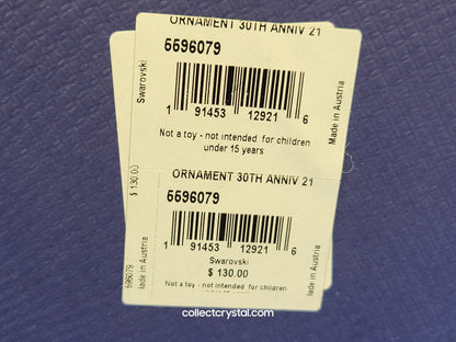 2021 CHRISTMAS ORNAMENT 30TH ANNIVERSARY 5596079