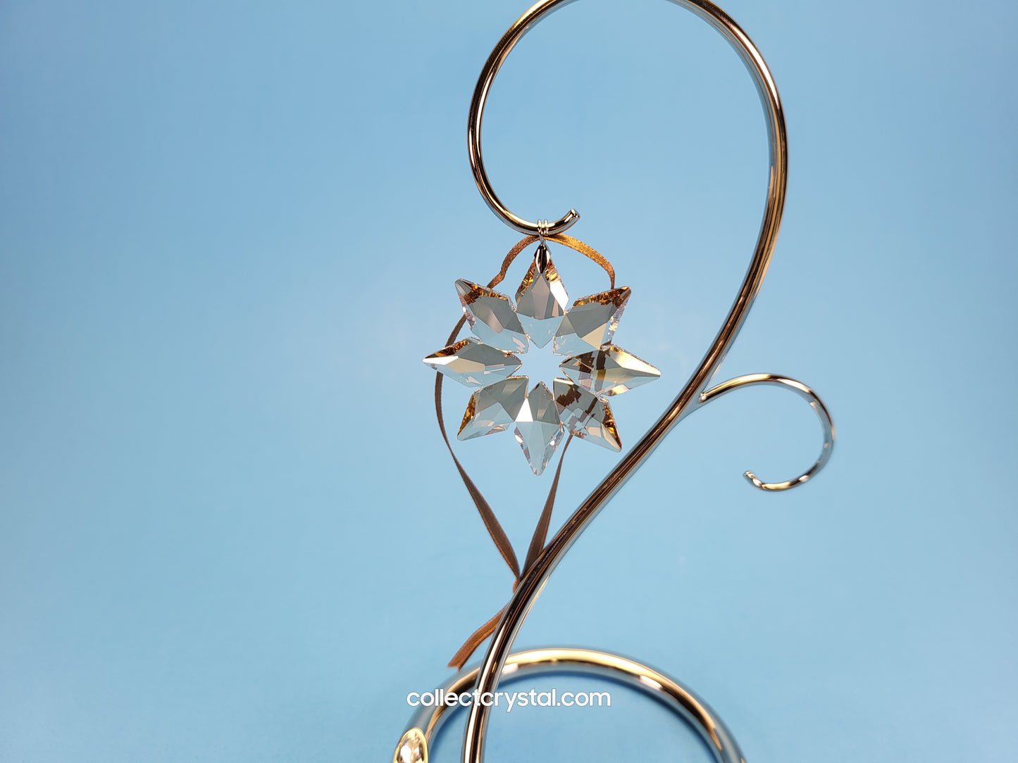 SWAROVSKI 2013 CHRISTMAS ORNAMENT GOLD SCS LITTLE 5053647