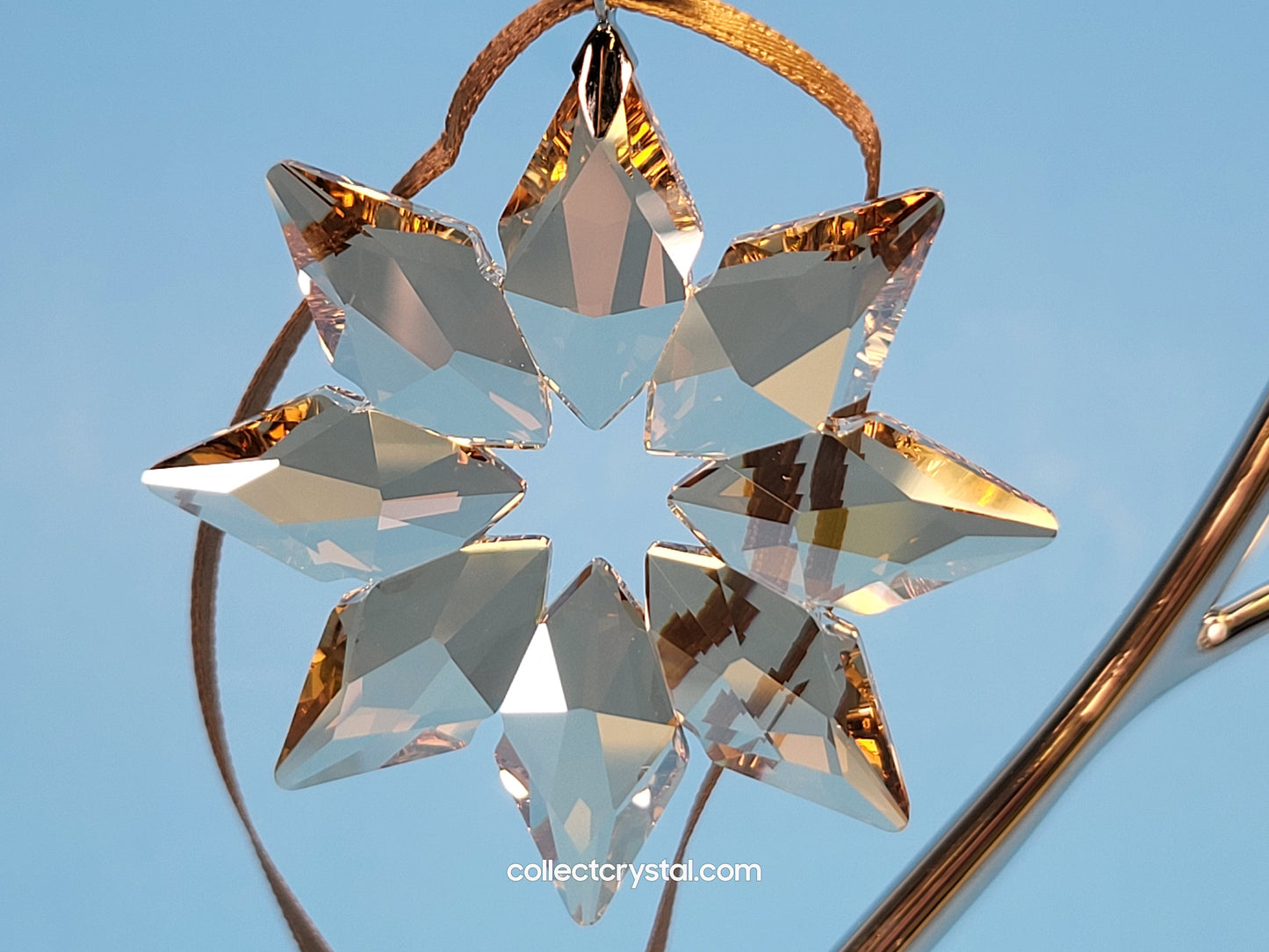 SWAROVSKI 2013 CHRISTMAS ORNAMENT GOLD SCS LITTLE 5053647