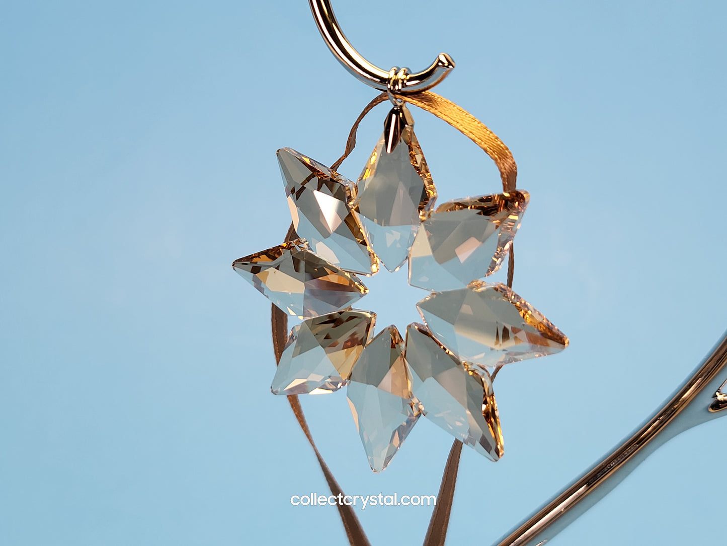 SWAROVSKI 2013 CHRISTMAS ORNAMENT GOLD SCS LITTLE 5053647