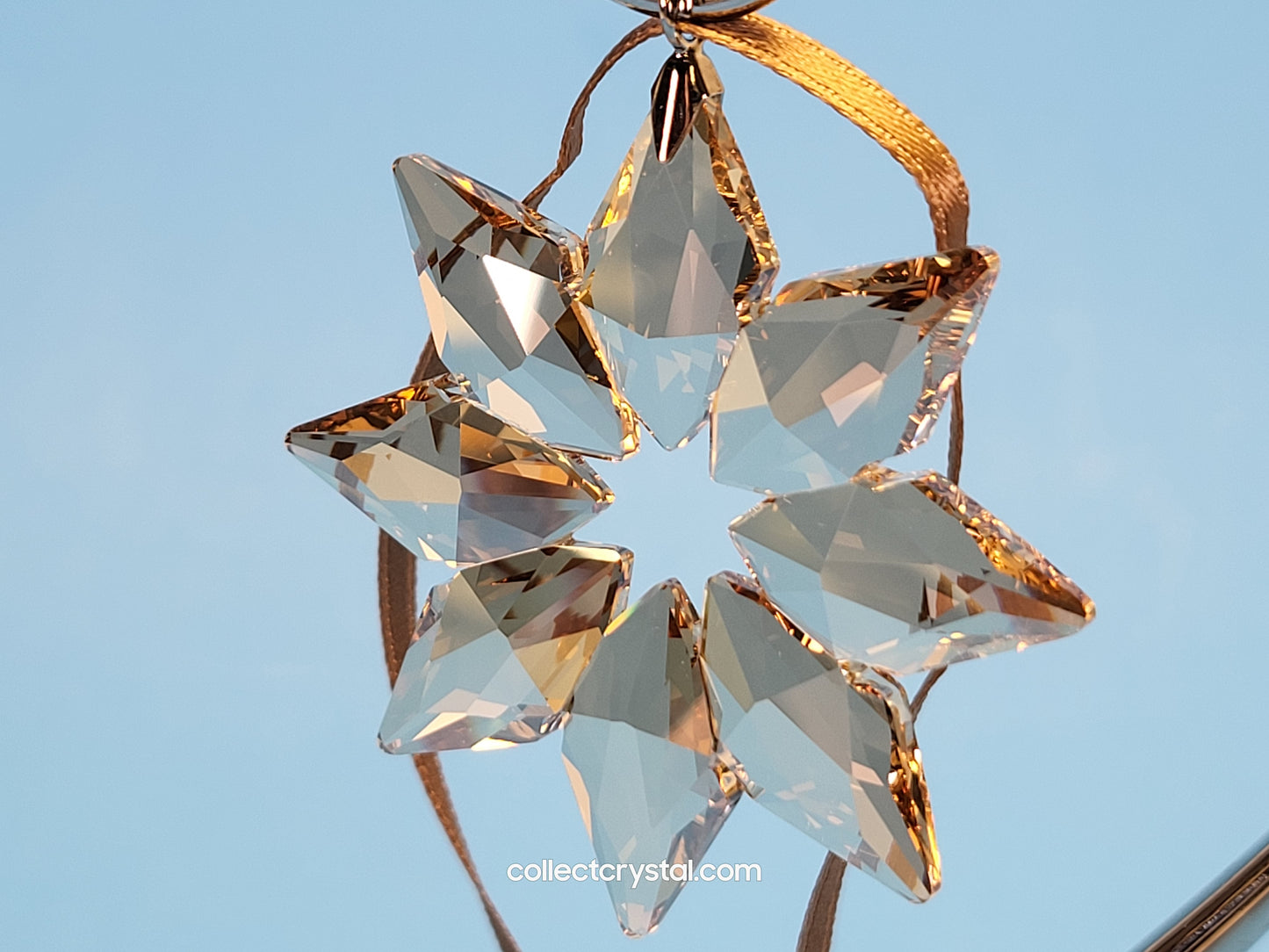 SWAROVSKI 2013 CHRISTMAS ORNAMENT GOLD SCS LITTLE 5053647