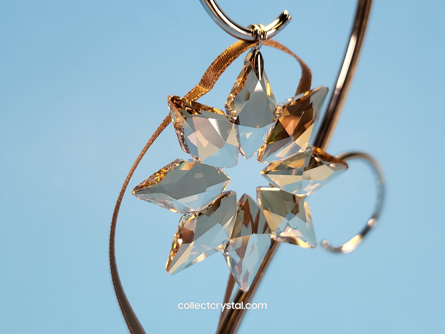 SWAROVSKI 2013 CHRISTMAS ORNAMENT GOLD SCS LITTLE 5053647