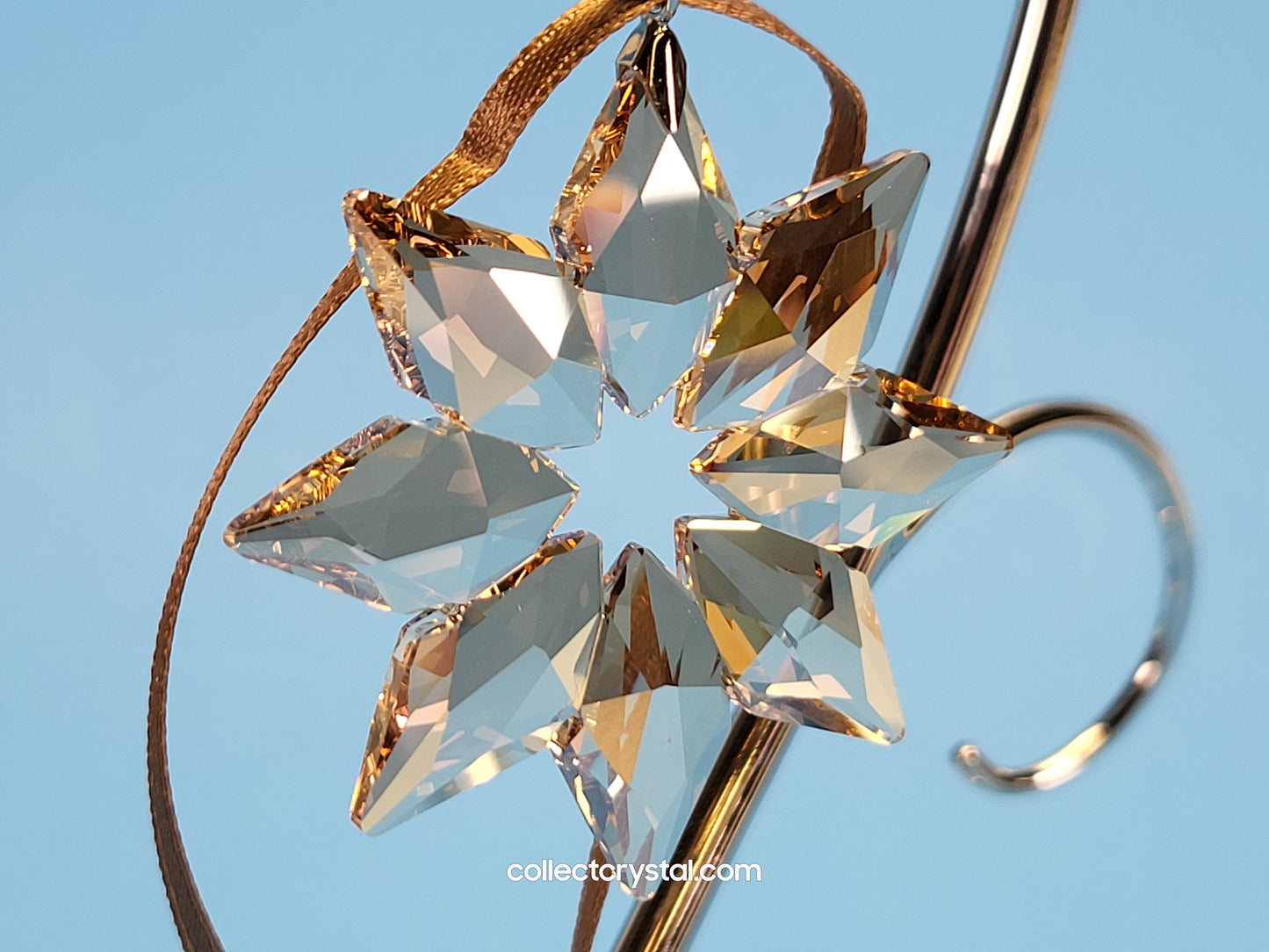 SWAROVSKI 2013 CHRISTMAS ORNAMENT GOLD SCS LITTLE 5053647