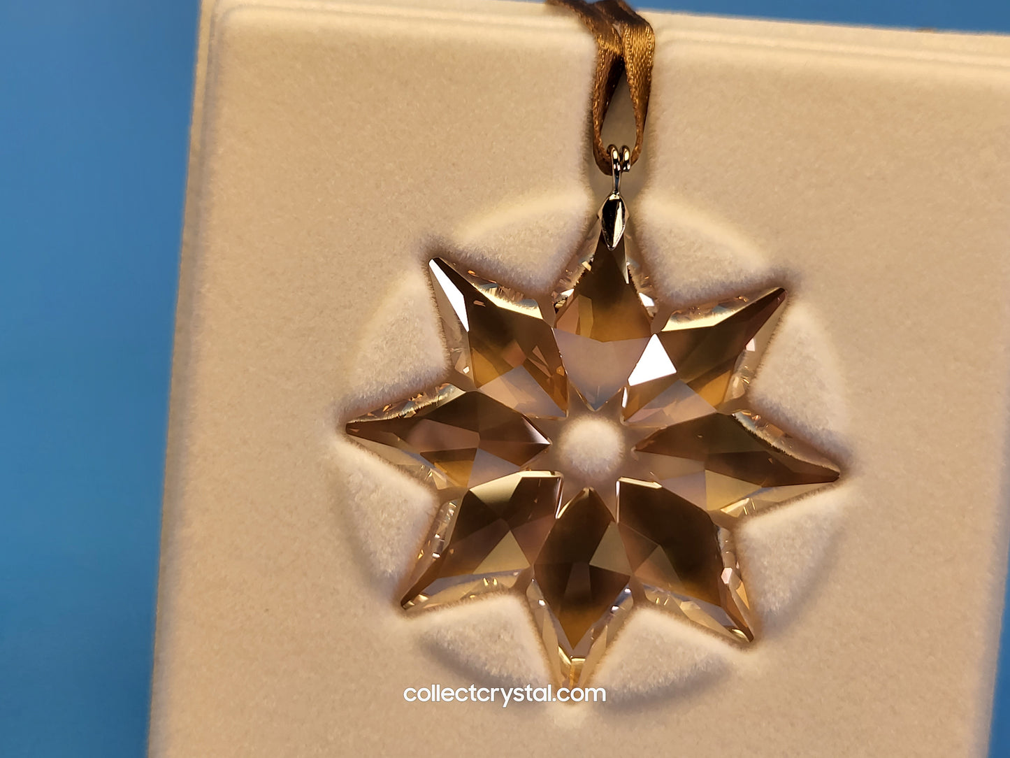 SWAROVSKI 2013 CHRISTMAS ORNAMENT GOLD SCS LITTLE 5053647