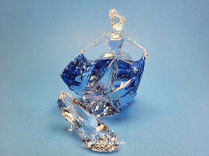 Swarovski Disney Princess's Jessica Lasher Bundle - Cinderella with shoe, Belle, Elsa, & Rapunzel