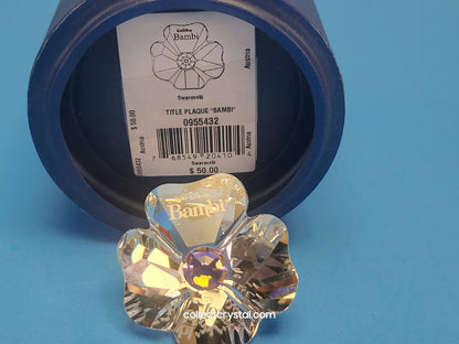 DISNEY BAMBI SERIES – TITLE PLAQUE FLOWER SHAPE CLOVER 954432