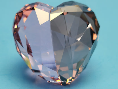 Paperweight Heart Kakadu Red # 1096730 Crystal Large Love