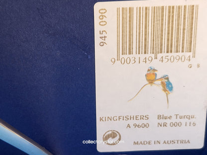 Birds Blue Turquoise Kingfishers 9600000116 Figurine 945090