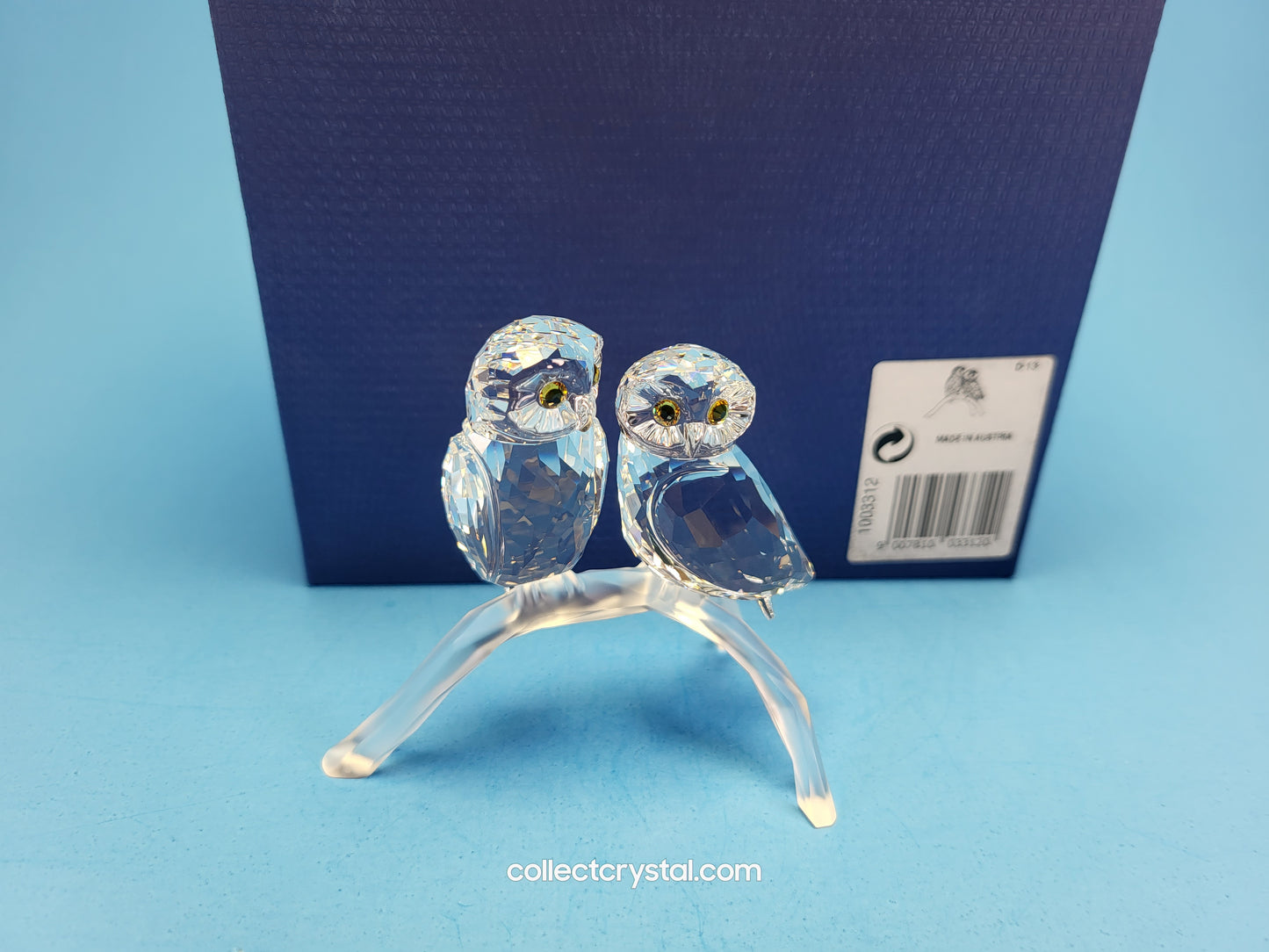 Owl Couple # 1003312 Owls on Branch Figurine