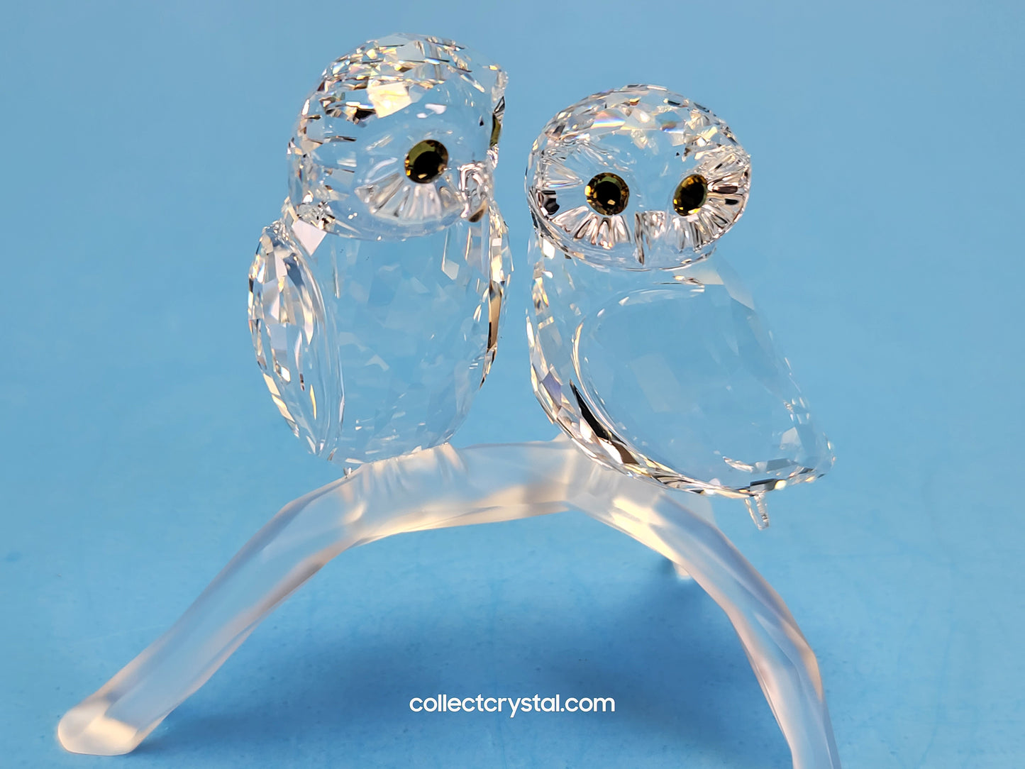 Owl Couple # 1003312 Owls on Branch Figurine