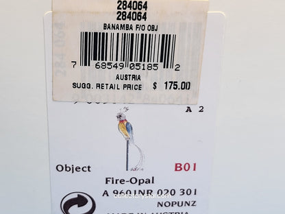 PARADISE BIRDS – OBJECT BANAMBA FIRE OPAL 284064 / 275570