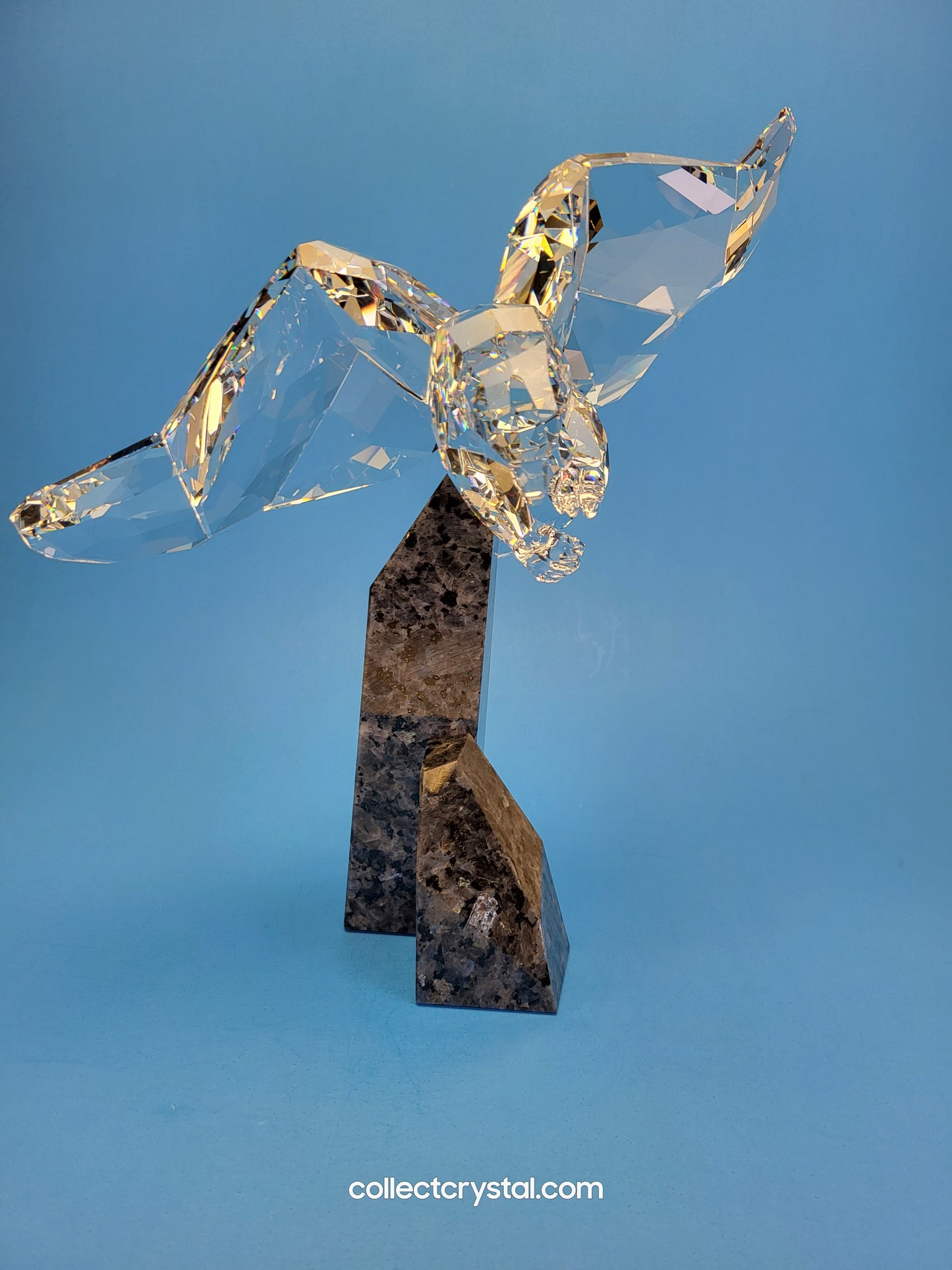 Eagle on Granite Base Soulmate Figurine 874456