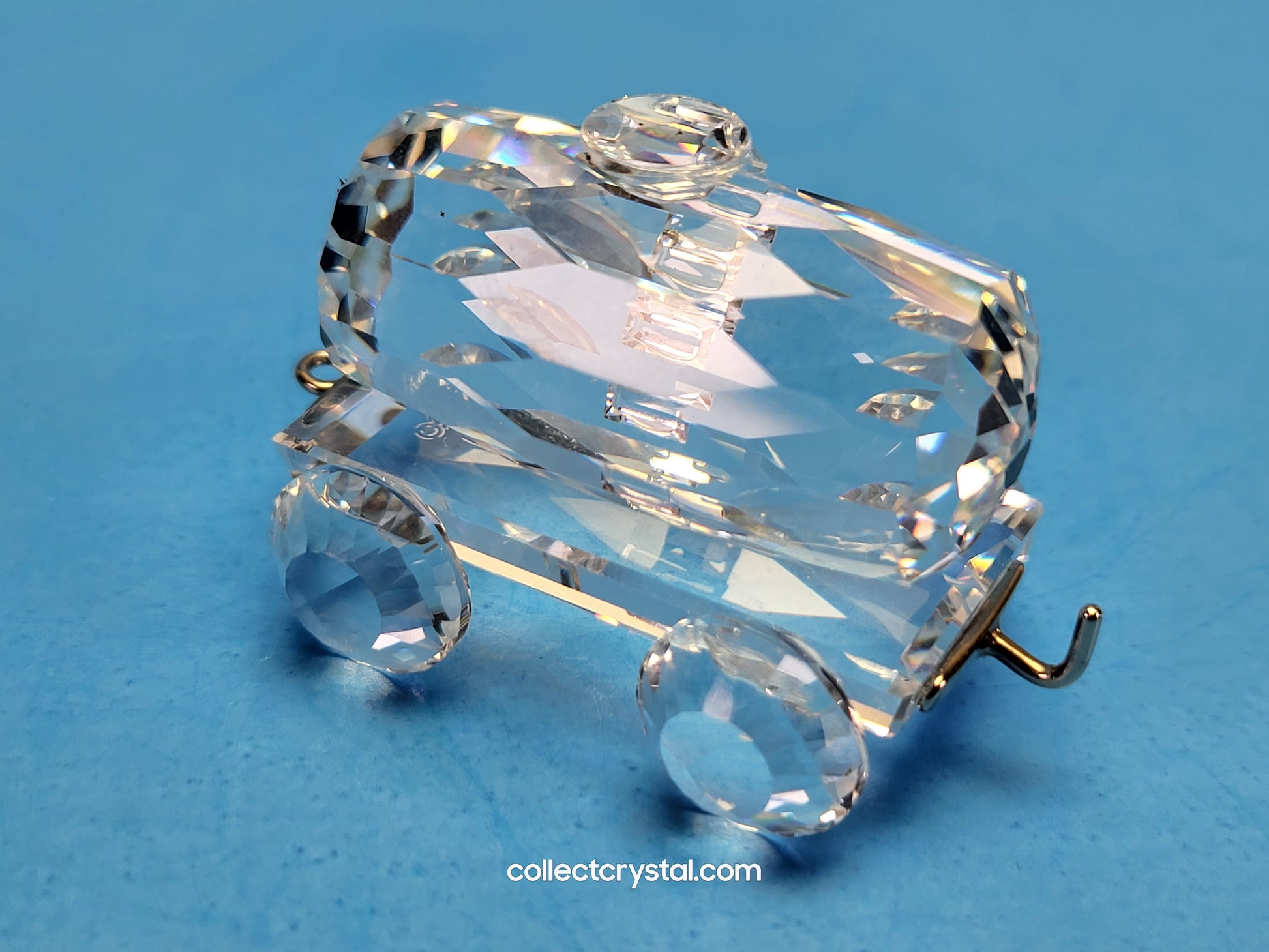 PIECE TRAIN SET mirror TRACK DISPLAY Complete – Collect Crystal