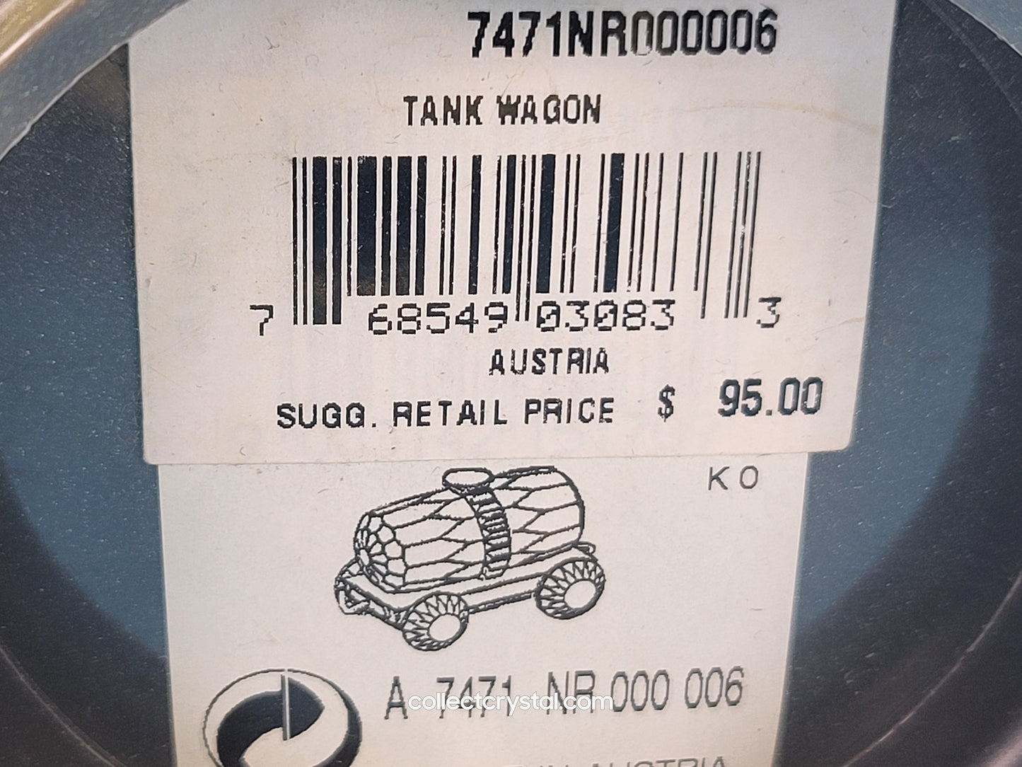 TRAIN – TANK WAGON 215170 Tanker Car
