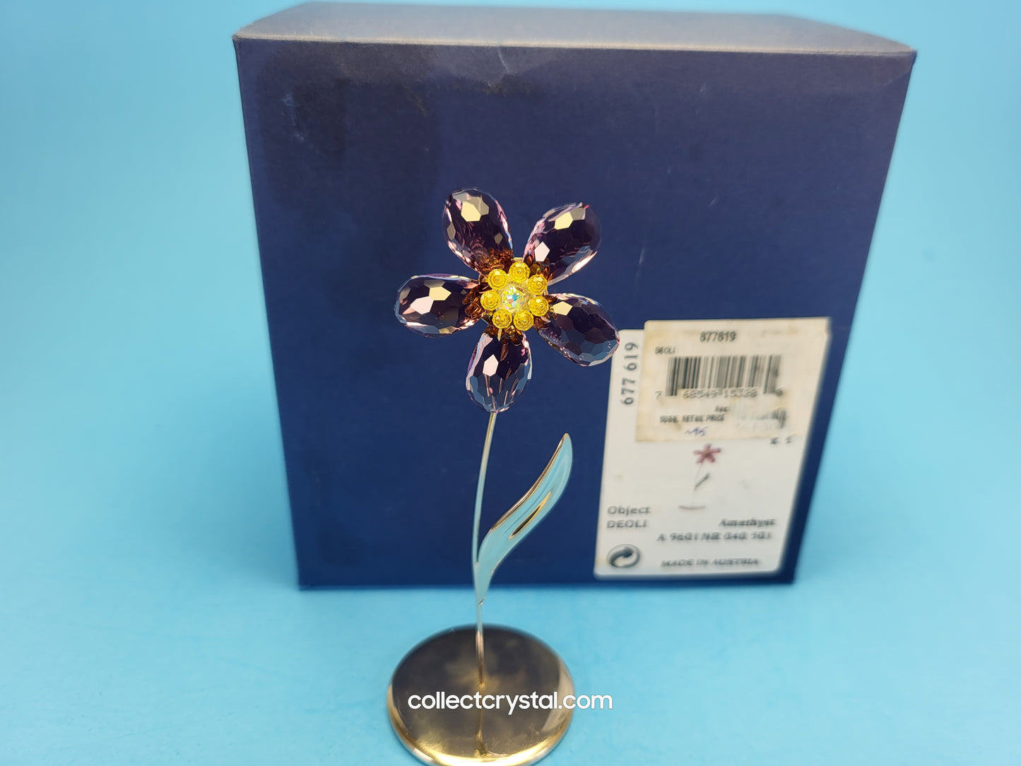 Paradise Deoli Purple Amethyst flower # 677619 mib