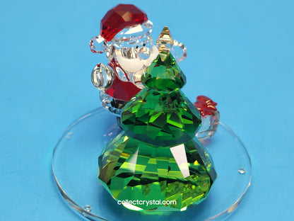 Santa Claus Scene Christmas Tree Gift & Dome 5403170